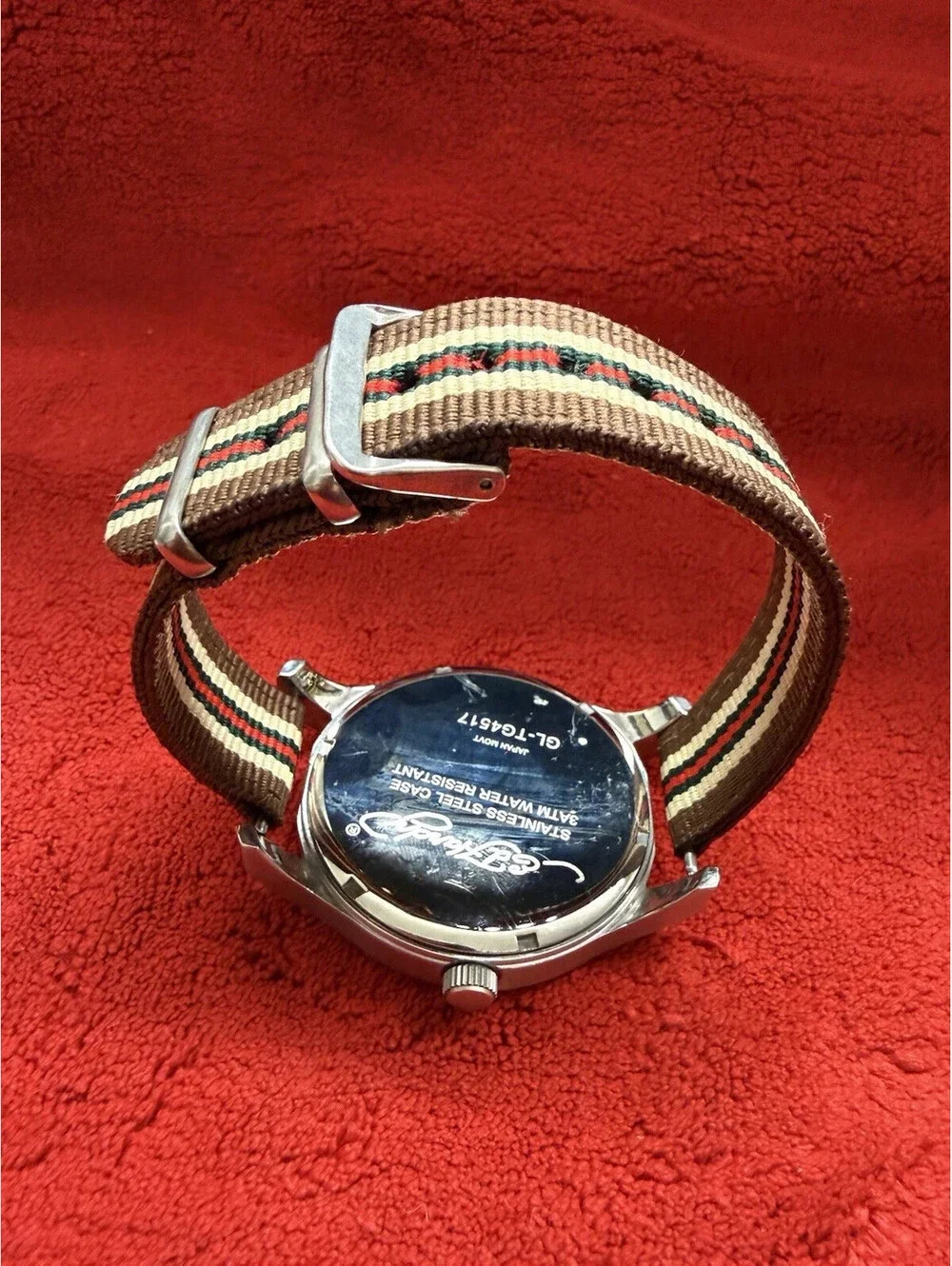 Ed Hardy Men's Tiger Watch GL-TG4517 (Needs Battery)
